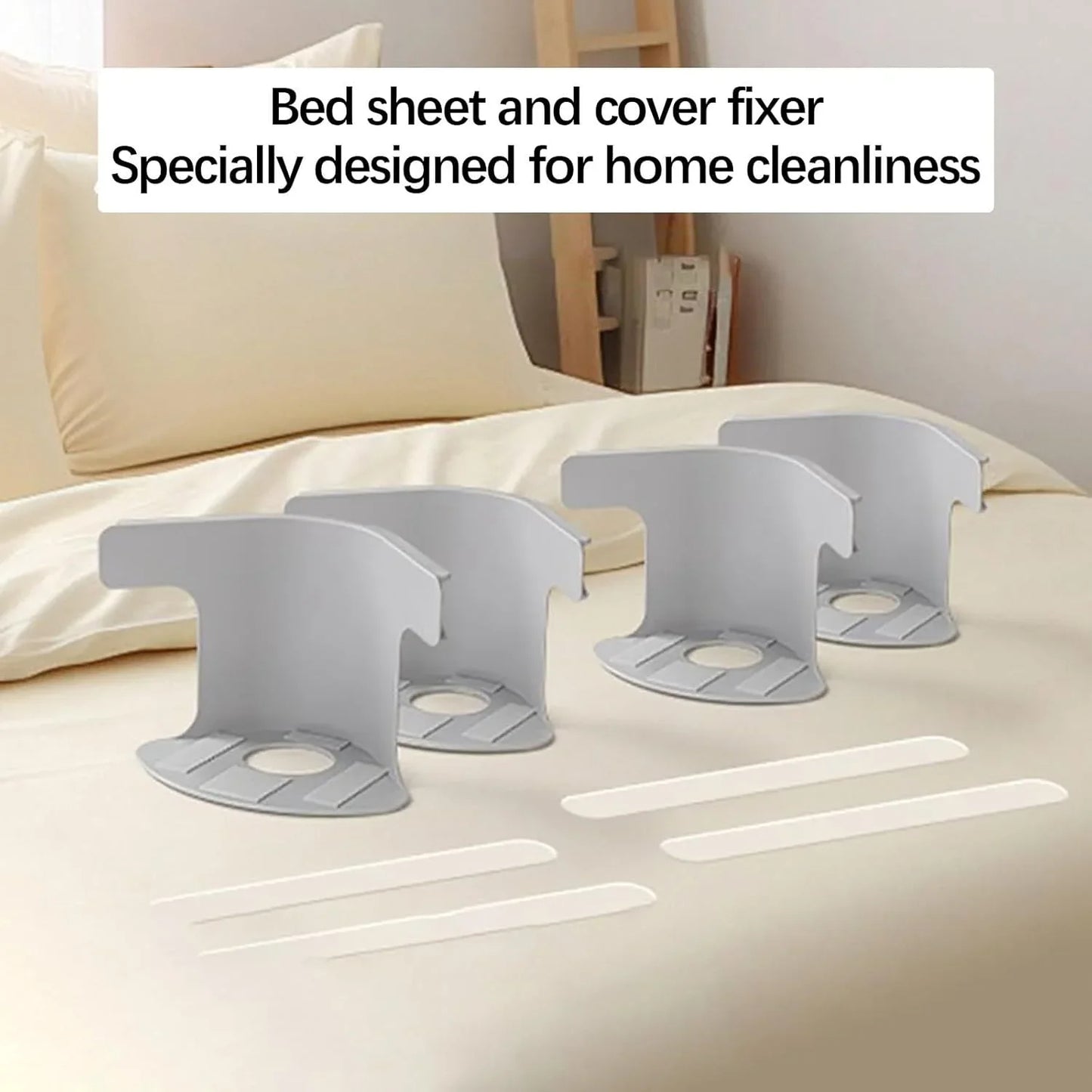 Bed Sheet Fixer Clips – No More Wrinkles